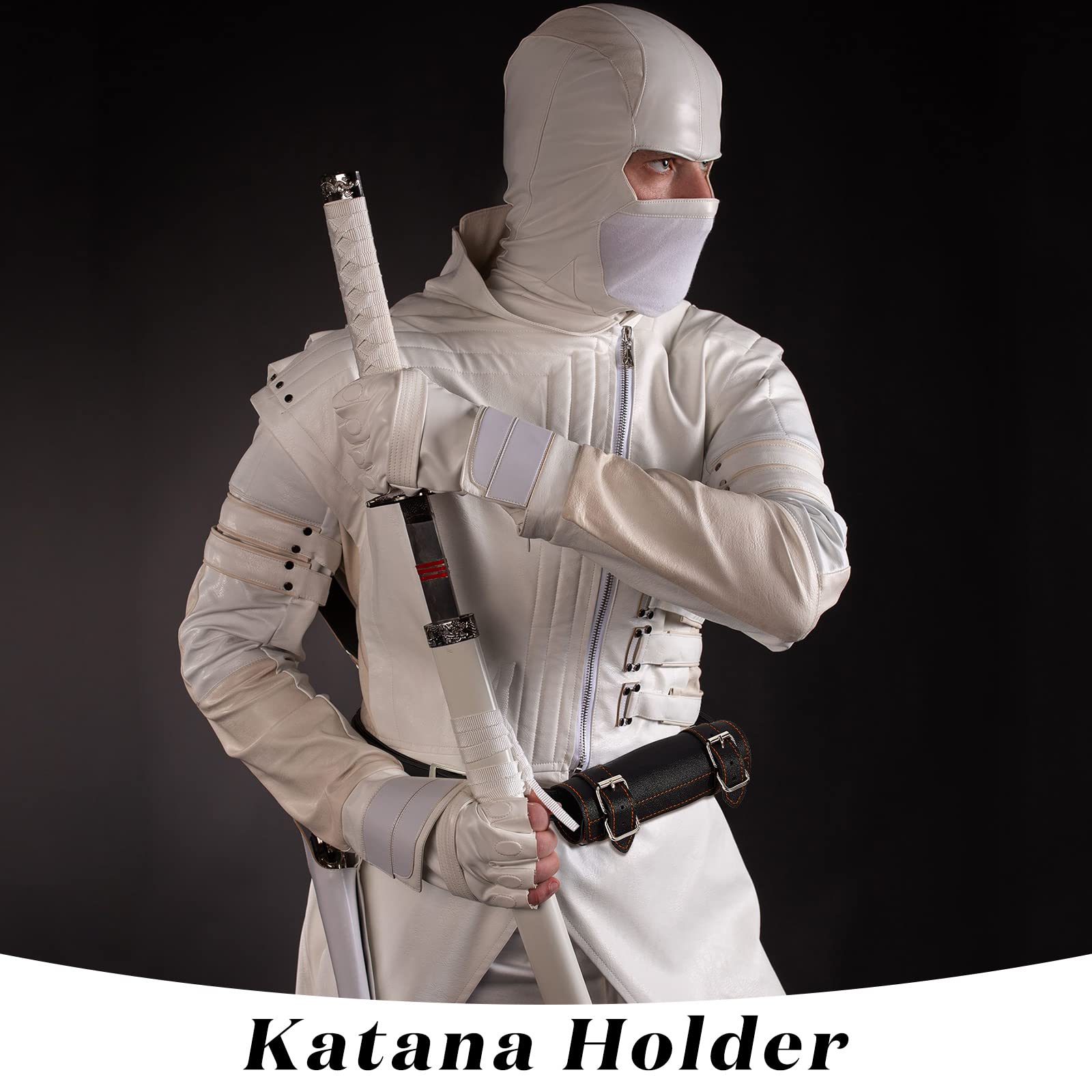PU Leather Sword Belt Holster  - Anime Cosplay Real reseña y precio