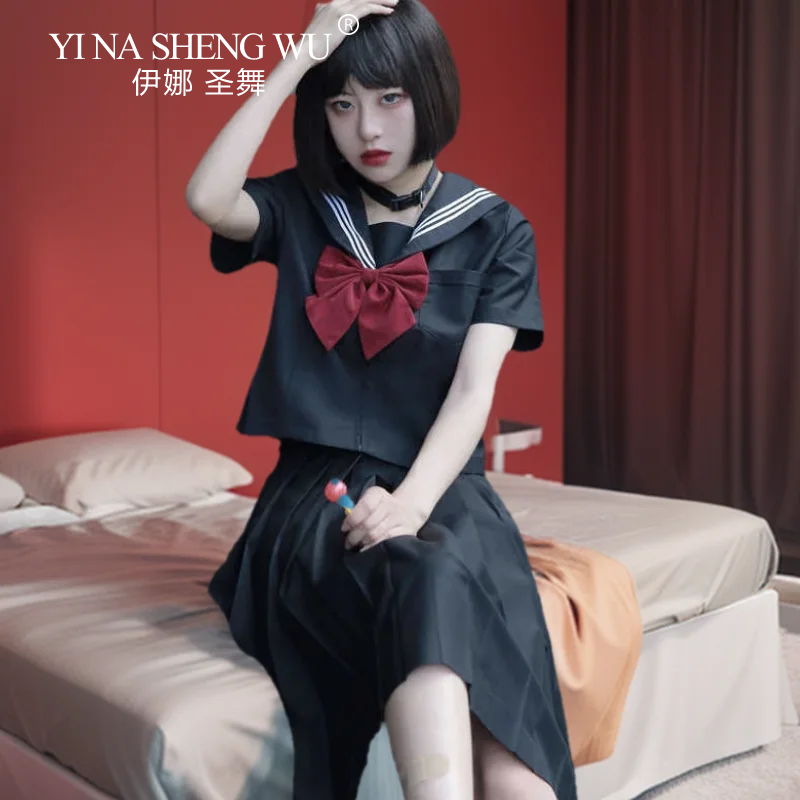 BLACK Orthodox College Style J - Anime Cosplay Korean Girl reseña y precio