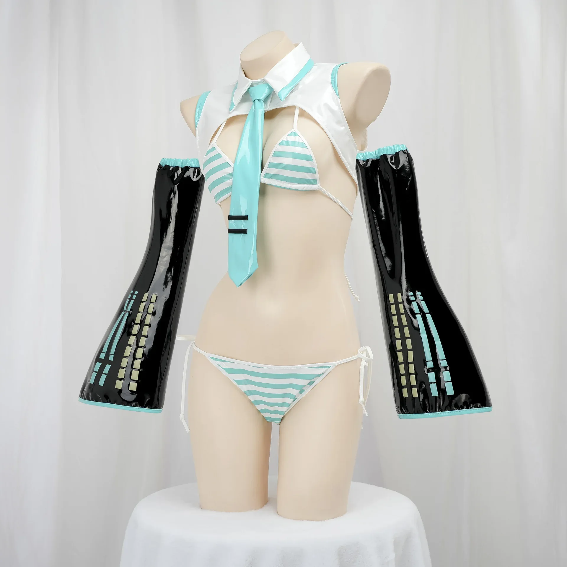 Game Miku Cosplay Miku Formula - Anime Cosplay Bikini reseña y precio