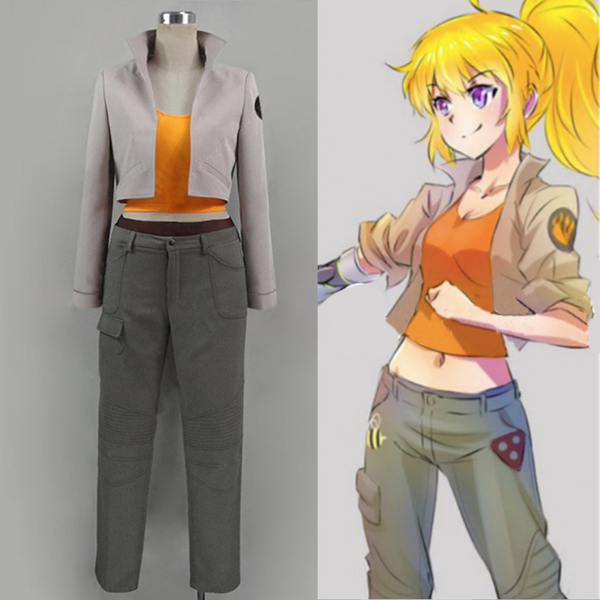 Yang Xiao Long Cosplay Costume - Anime Yang Cosplay reseña y precio