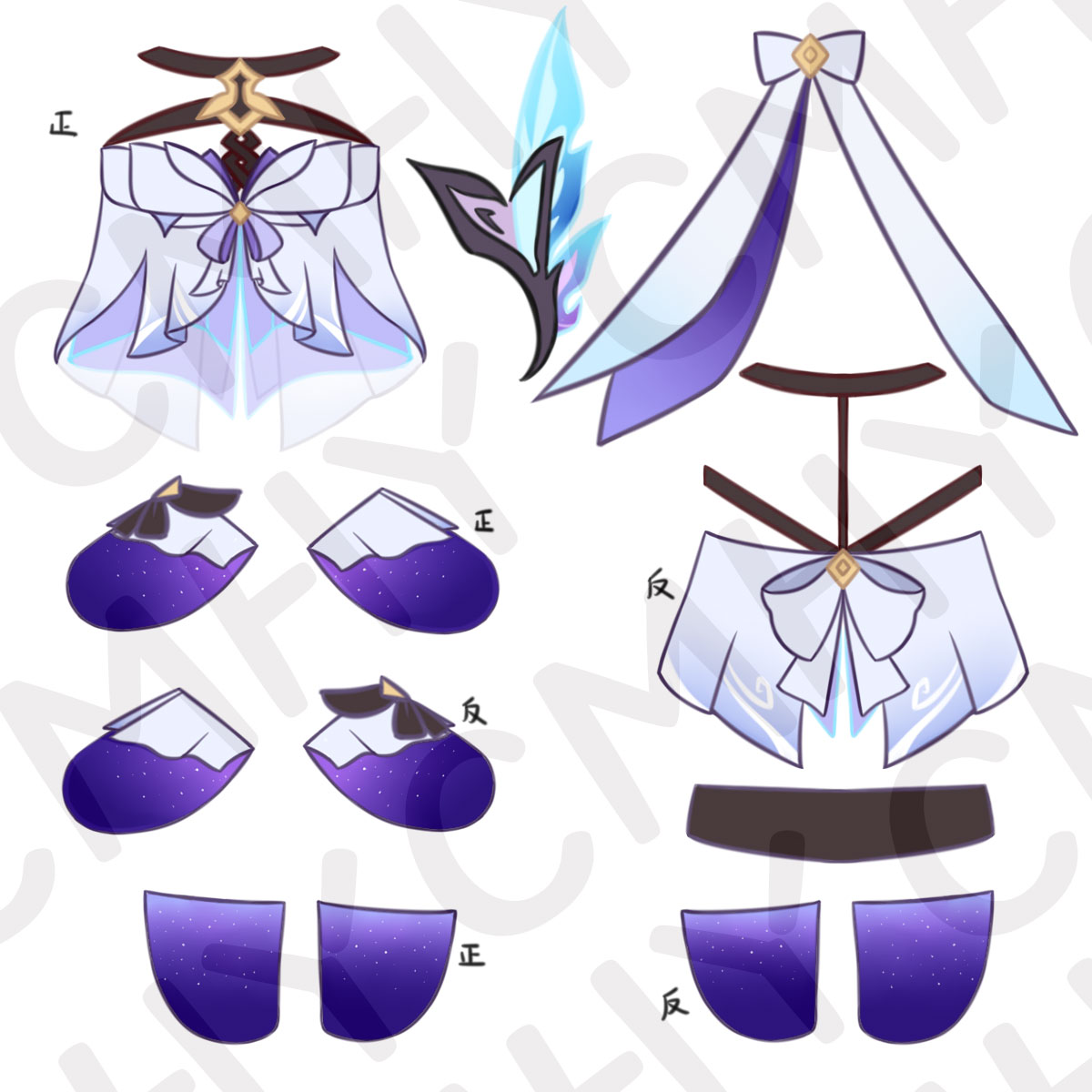 Game Genshin Impact Skirk Cat  - Anime Cosplay Clothes reseña y precio