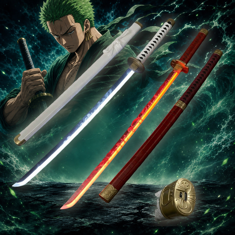 40inch 101cm Katana Sword One  - Anime Cosplay Real reseña y precio
