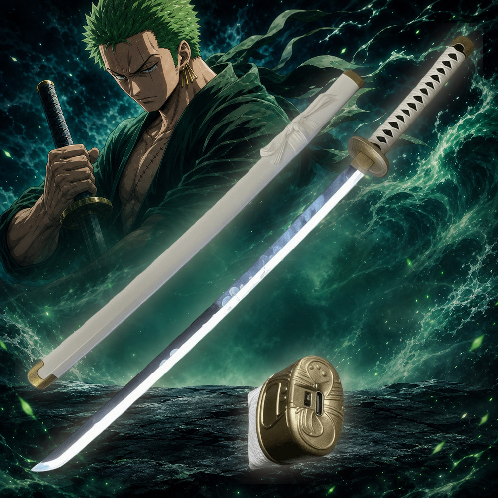 40inch 101cm Katana Sword One  - Anime Cosplay Real reseña y precio