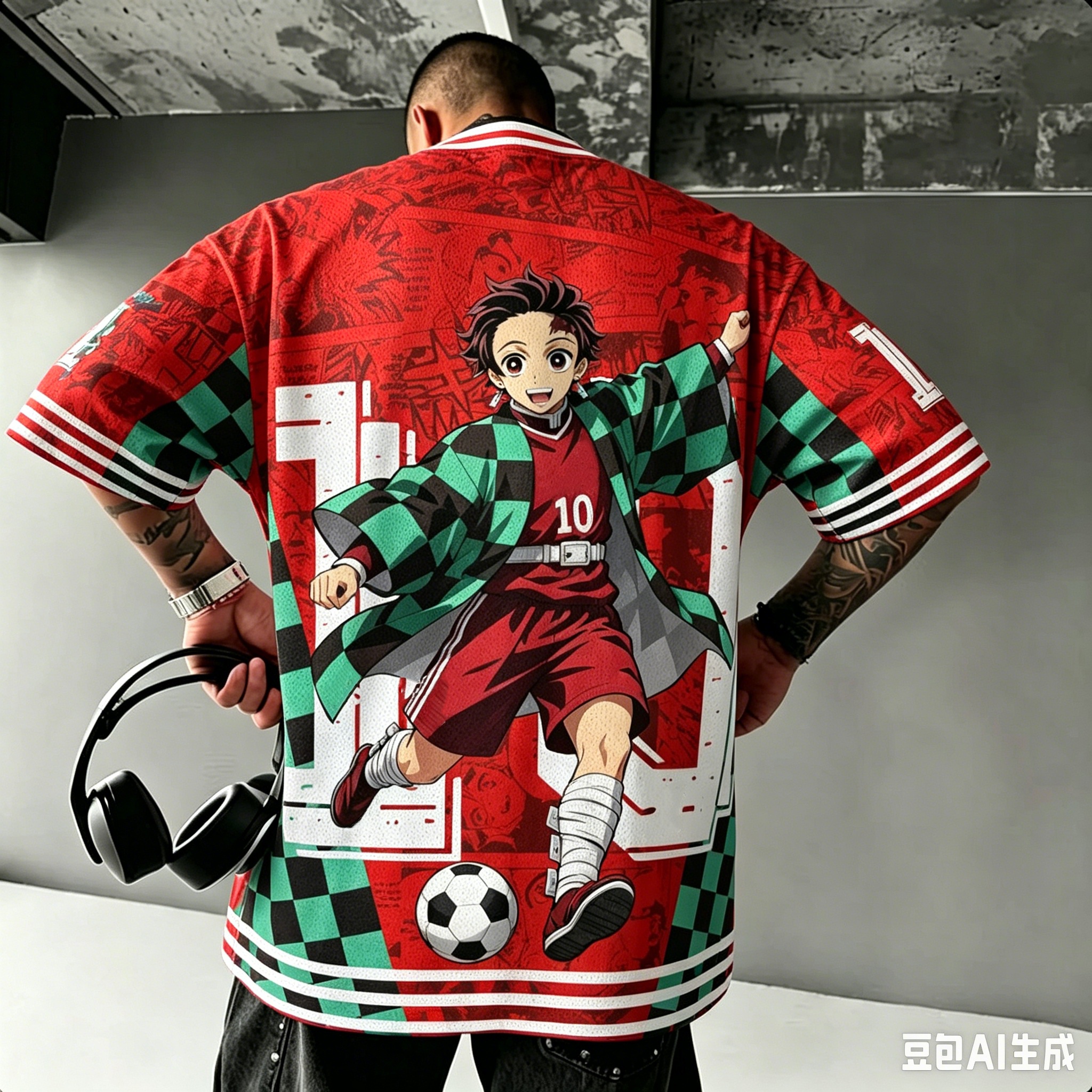 Men Demon Slayer Tanjiro Kamad - Anime Cosplay Tanjiro reseña y precio