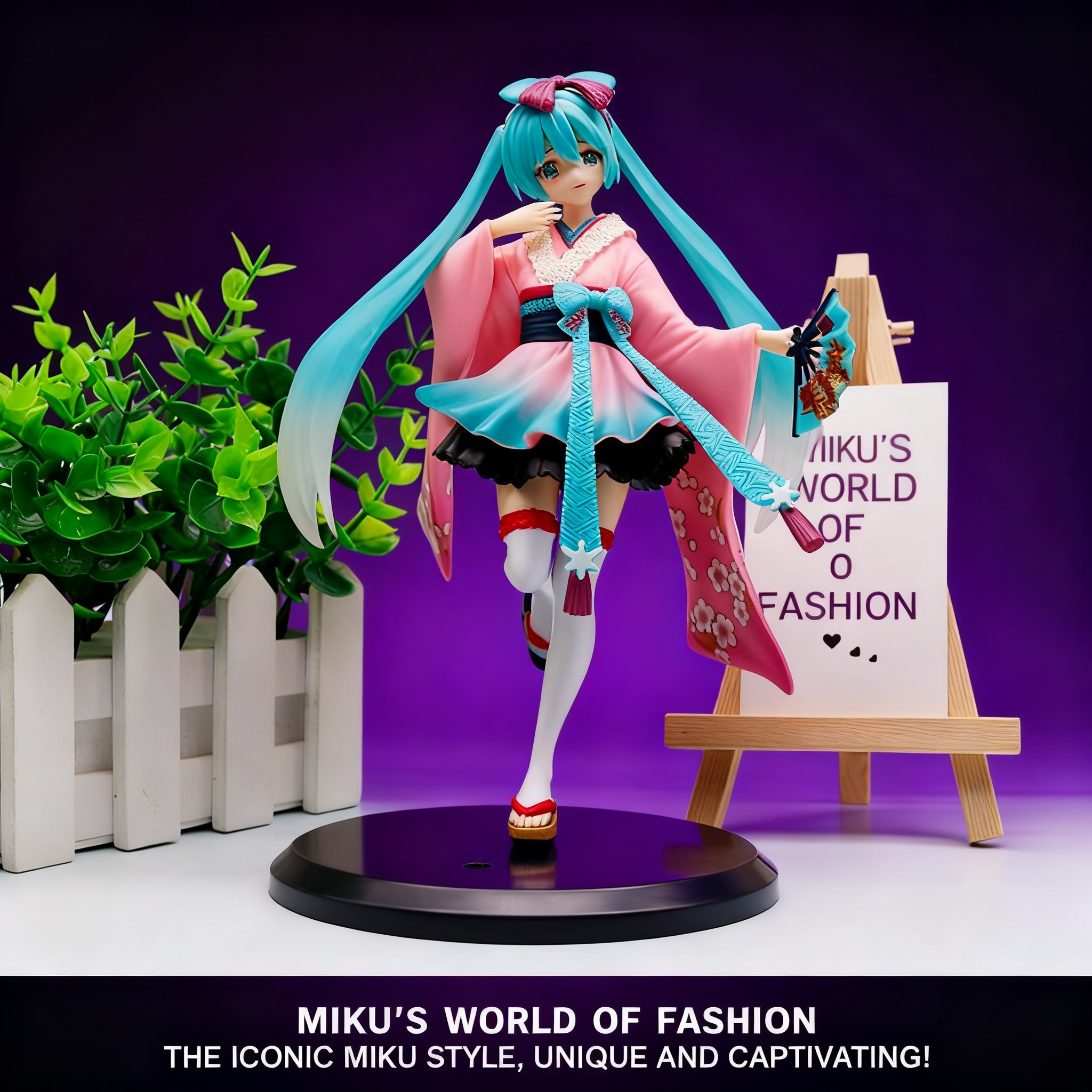 Miku Hatsune Anime Figure Kimo - Cosplay Anime N reseña y precio
