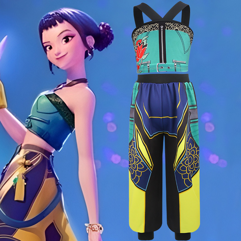 Korea Pop Kids Cosplay Costume - Anime Cosplay Korean Girl reseña y precio