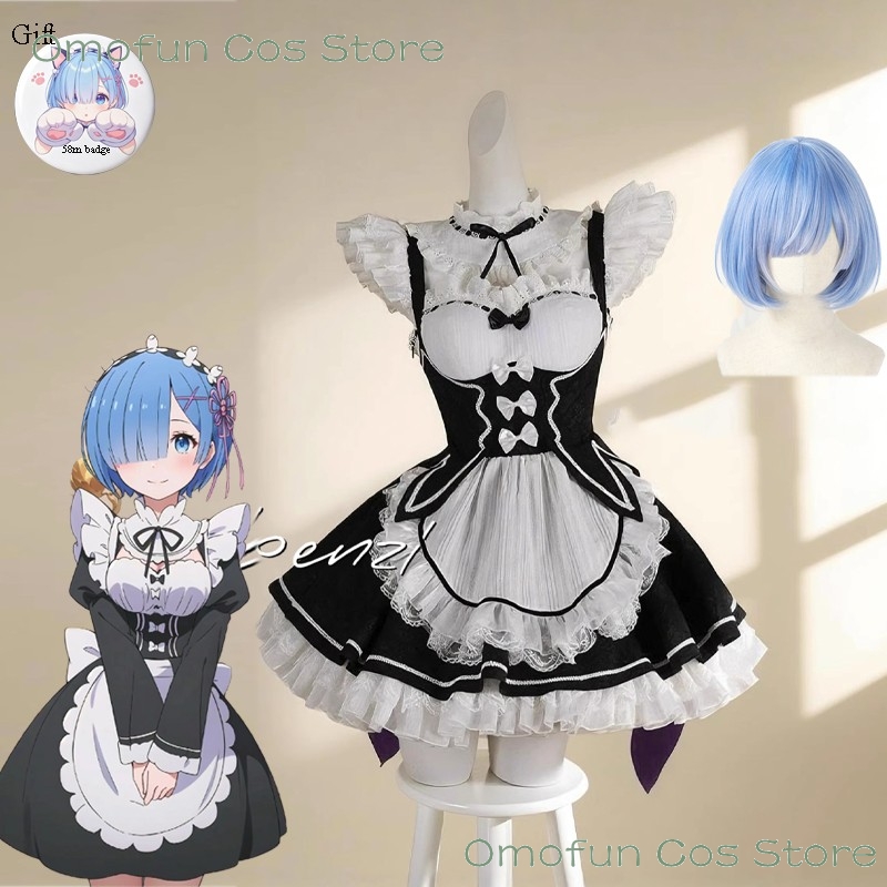 Re: 0 Rem Remu Cosplay Dress C - Anime Cosplay Rem reseña y precio