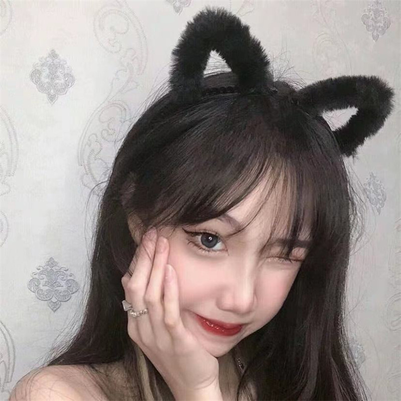 Cute Furry Kitten Ears Hairban - Anime Cosplay Korean Girl reseña y precio