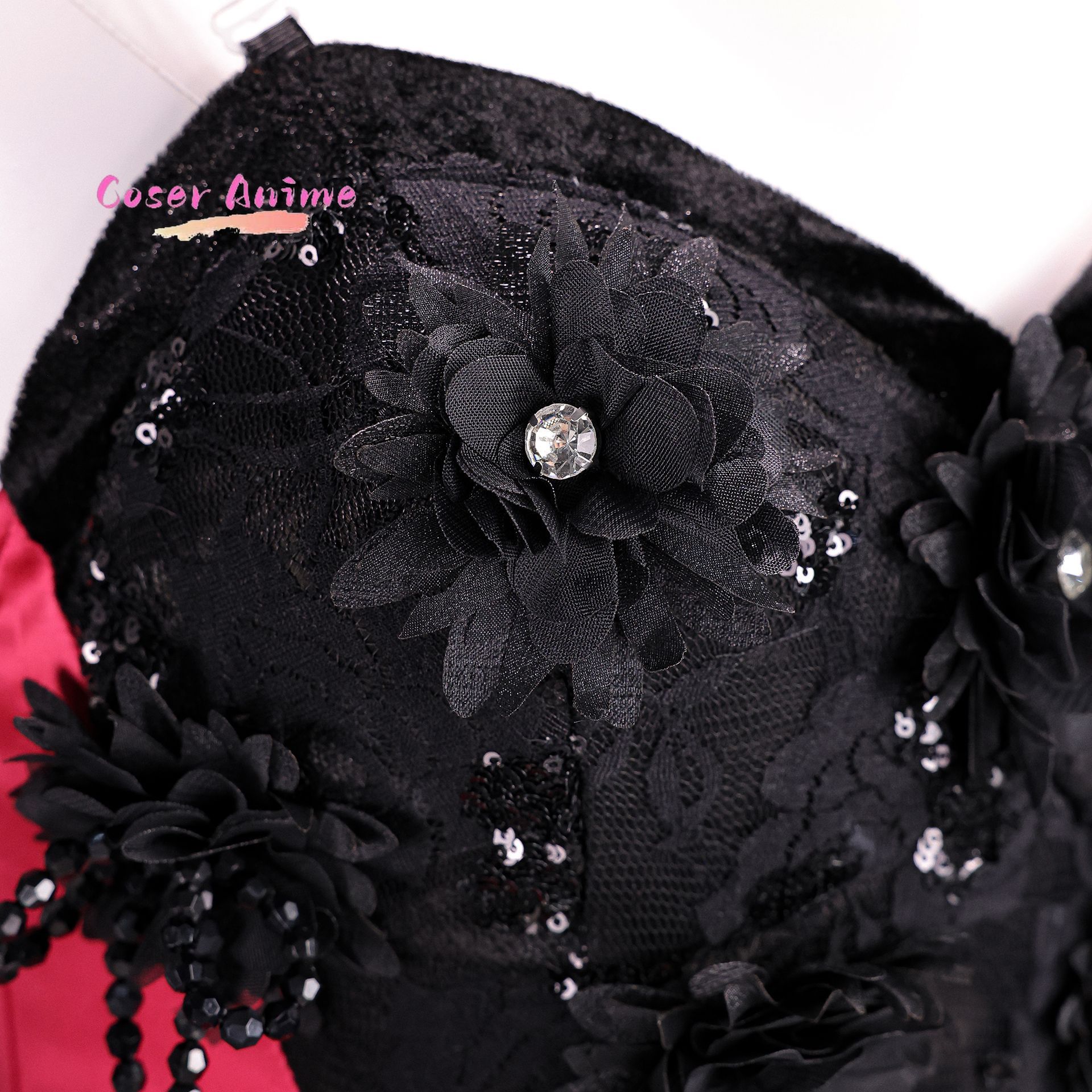 Angel Dust Cosplay Costume Uni - Anime Cosplay Clothes reseña y precio