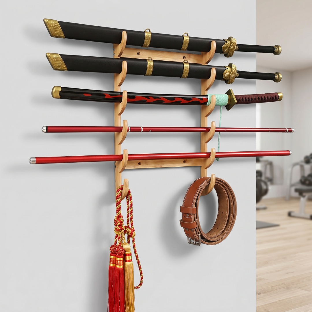 8-Layers Wall Sword Storage Sh - Anime Cosplay Real reseña y precio
