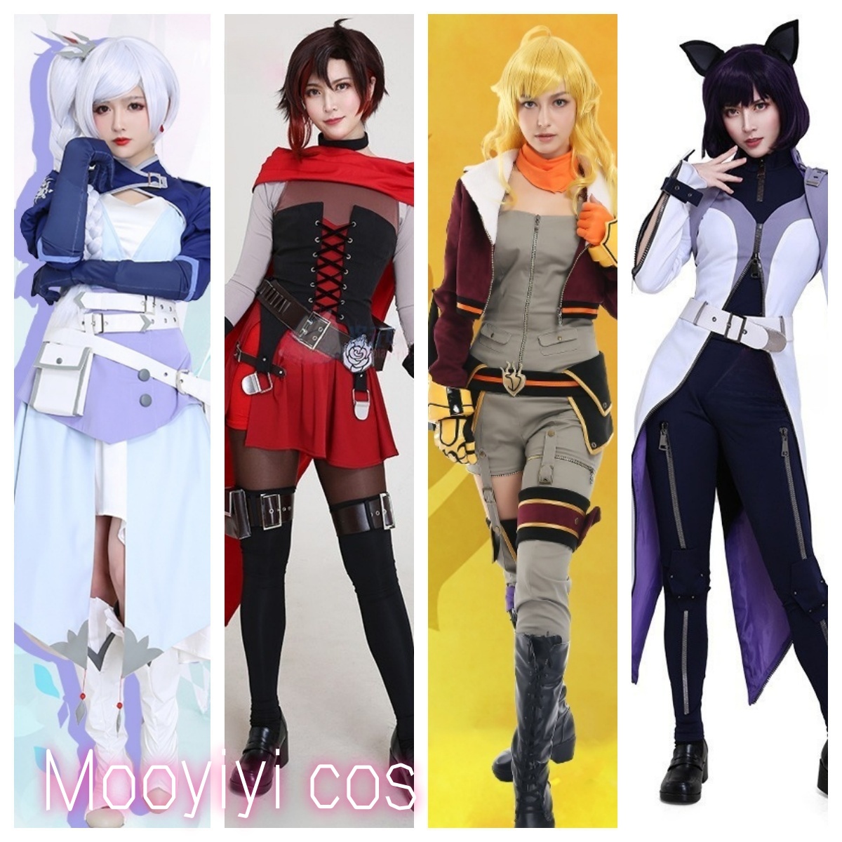 Mooyiyi cos New Weiss/Ruby/Yan - Anime Yang Cosplay reseña y precio