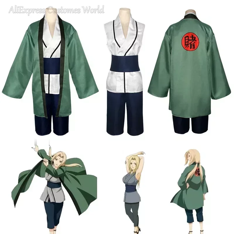 2025 Anime Kimono Tsunade Cosp - Cosplay Anime Tsunade reseña y precio