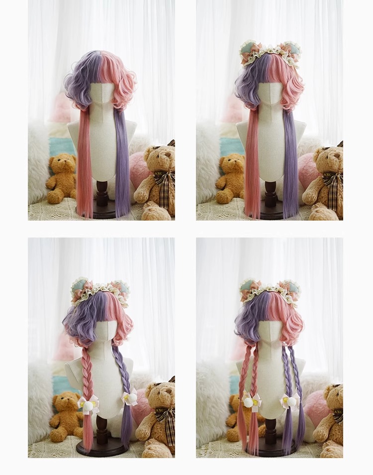 Jellyfish Head Wig Synthetic L - Anime Yang Cosplay reseña y precio