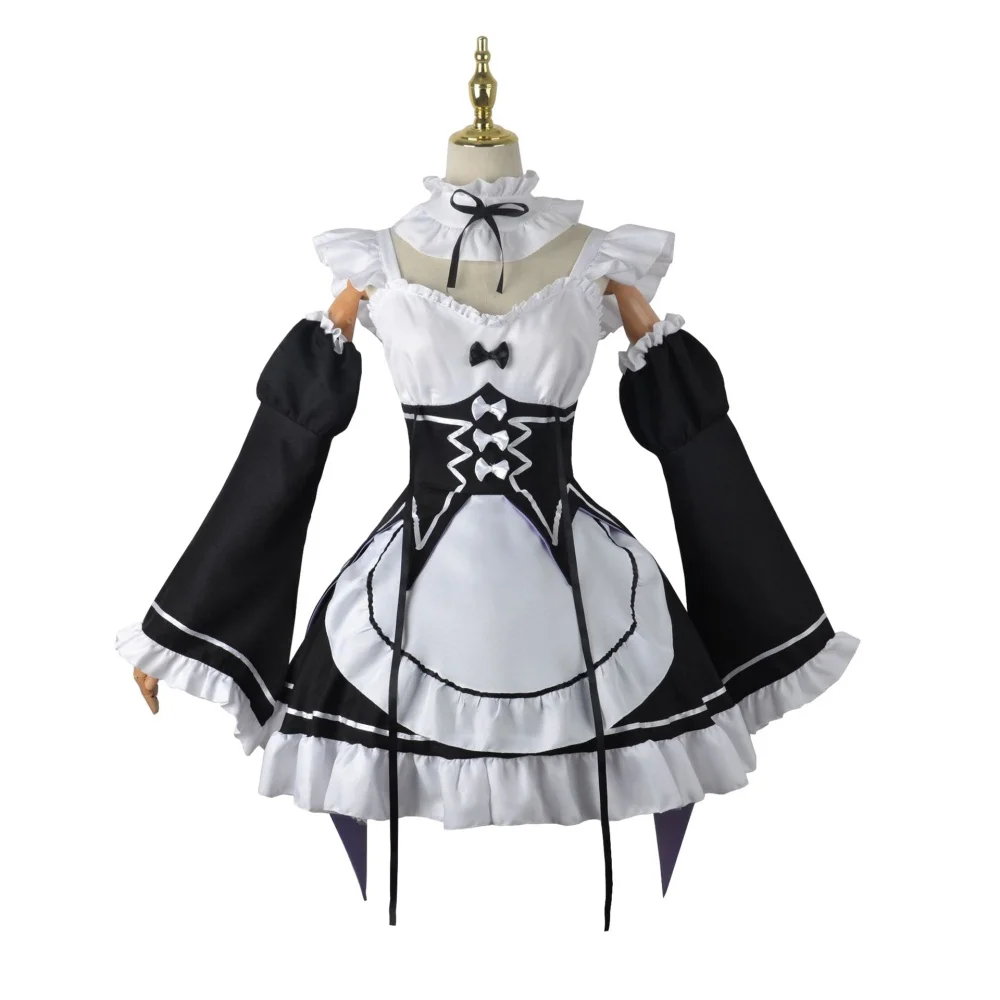 Anime Ram Rem Maid Cosplay Re  - Anime Cosplay Rem reseña y precio