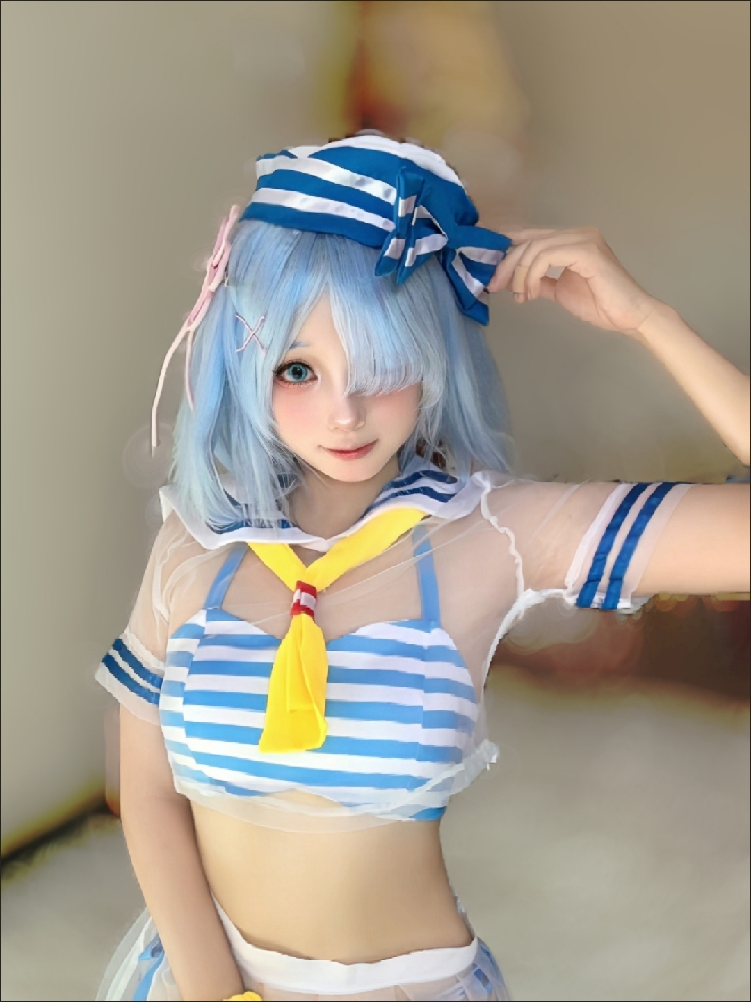 Re:Zero Rem Cosplay Costume -  - Anime Cosplay Rem reseña y precio