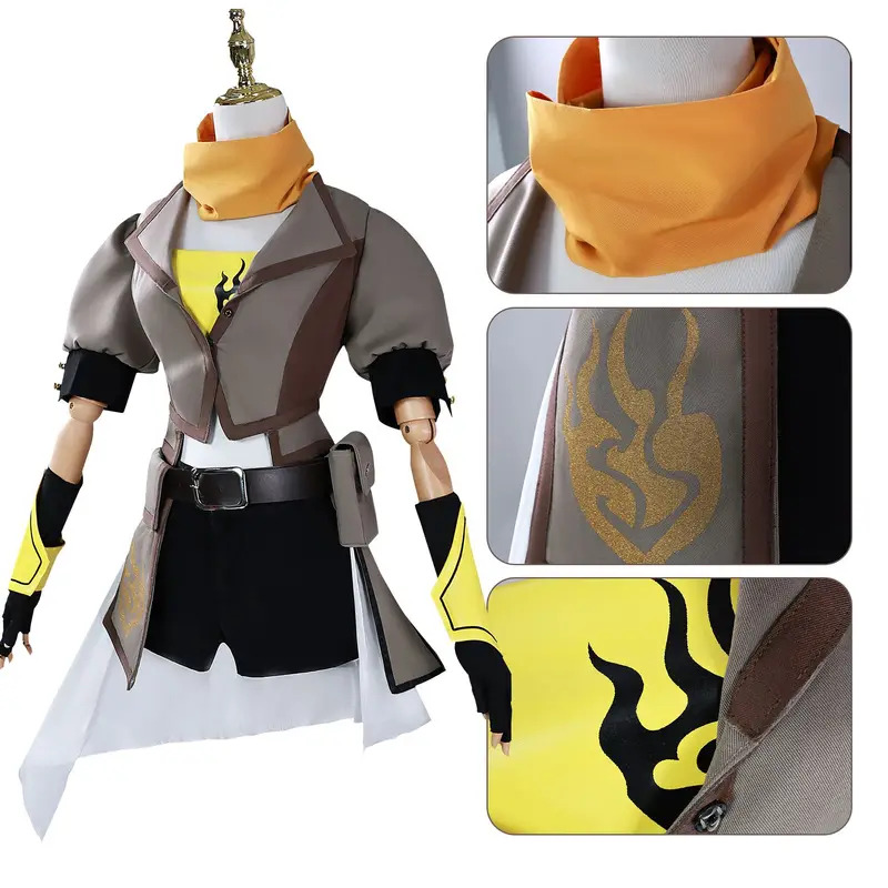 25COSRWBY 2025 Cosplay Yellow  - Anime Yang Cosplay reseña y precio
