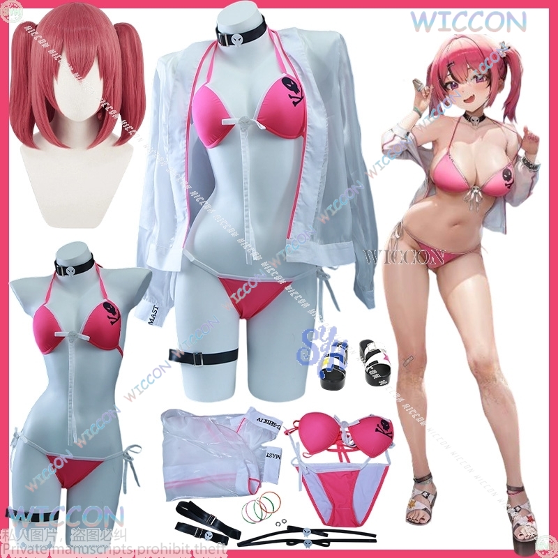 Anime Costume Kawaii Jirai Kei - Anime Cosplay Bikini reseña y precio