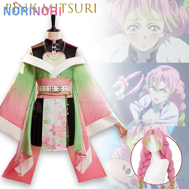 Pink Mitsuri Fanmade Cosplay C - Anime Cosplay Bikini reseña y precio